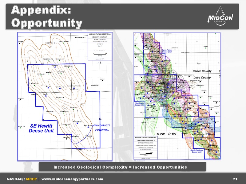 Investor Presentation – Mid-Con Energy Partners Lp – slide 20