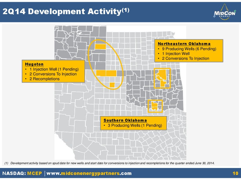 Q2 2014 EARNINGS CALL – Mid-Con Energy Partners Lp – slide 9