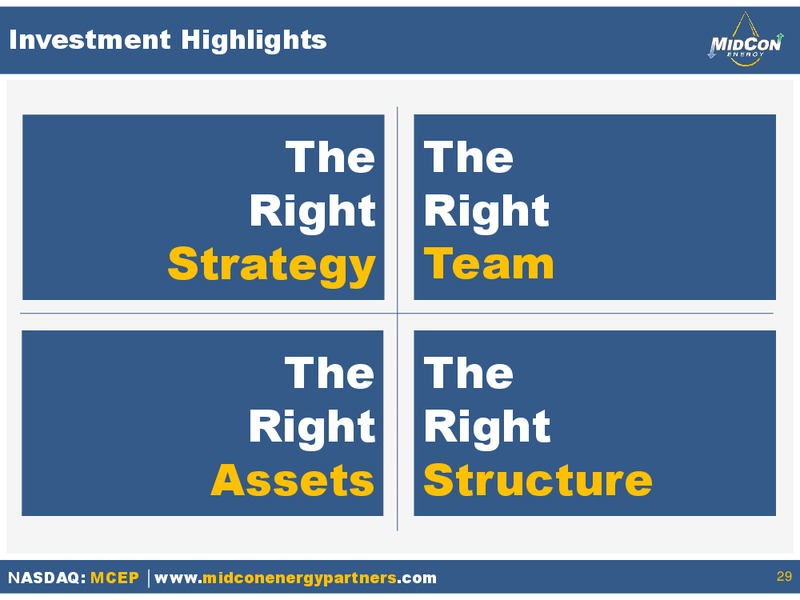 September 2015 Investor Presentation – Mid-Con Energy Partners Lp – slide 26