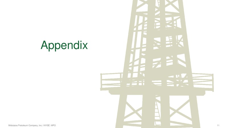 Q3 2017 Earnings Supplement – Midstates Petroleum – slide 9