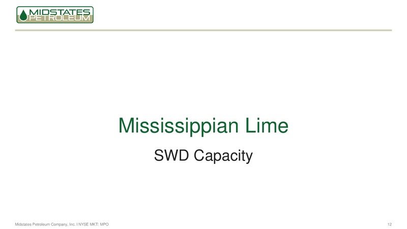 Investor Presentation   March 2017 – Midstates Petroleum – slide 10