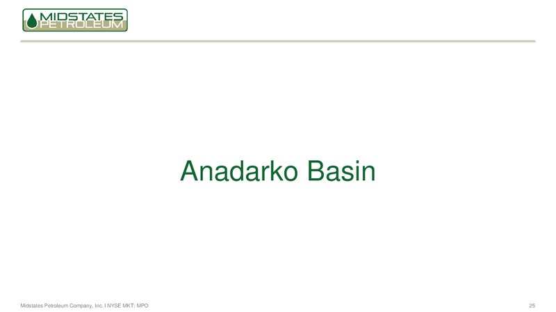IPAA's 23rd Annual Oil and Gas Investment Symposium – Midstates Petroleum – slide 23