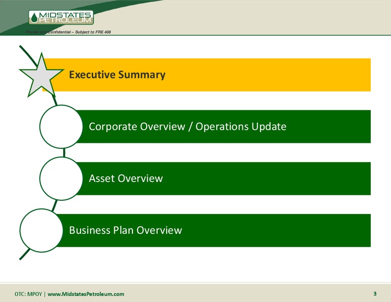 April 2016 Management Presentation – Midstates Petroleum – slide 2