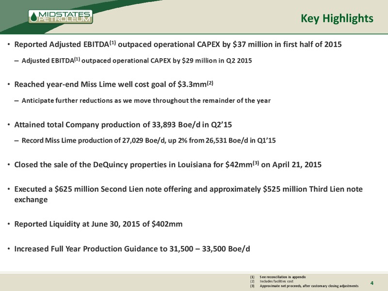 Enercom The Oil and Gas Conference – Midstates Petroleum – slide 2