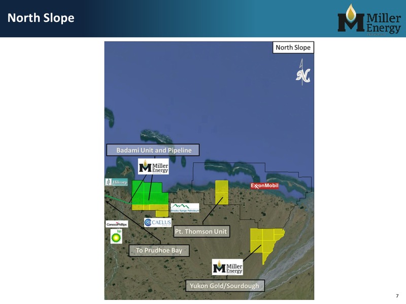 The Oil and Services Conference – Miller Energy Resources, Inc. – slide 6