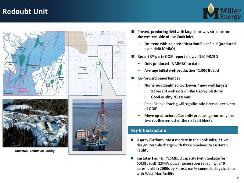 IPAA OGIS – Miller Energy Resources, Inc. – slide 14