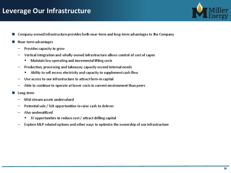 IPAA OGIS – Miller Energy Resources, Inc. – slide 23
