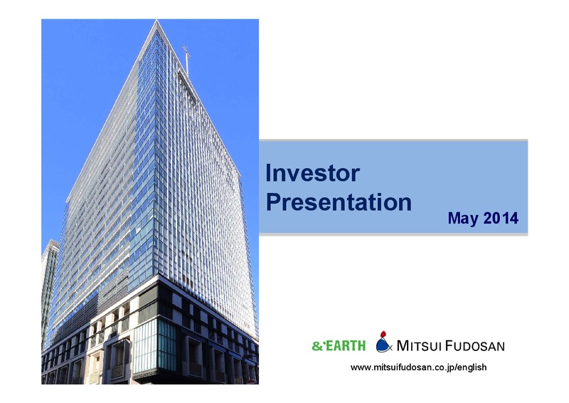 Investor Presentation – Mitsui & Co. Ltd. – slide 1