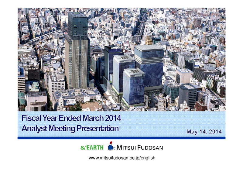 Analyst Meeting Presentation – Mitsui & Co. Ltd. – slide 1