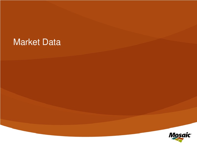 Investor Presentation – Mosaic Company – slide 26
