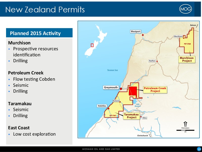 May 2015 Corporate Presentation – Mosman Oil and Gas Ltd. – slide 9