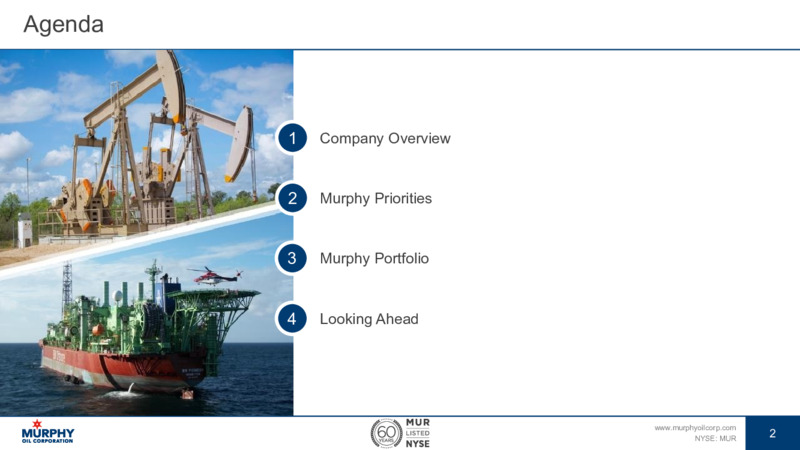 Goldman Sachs 2022 Global Energy Conference – Murphy Oil Corp – slide 2