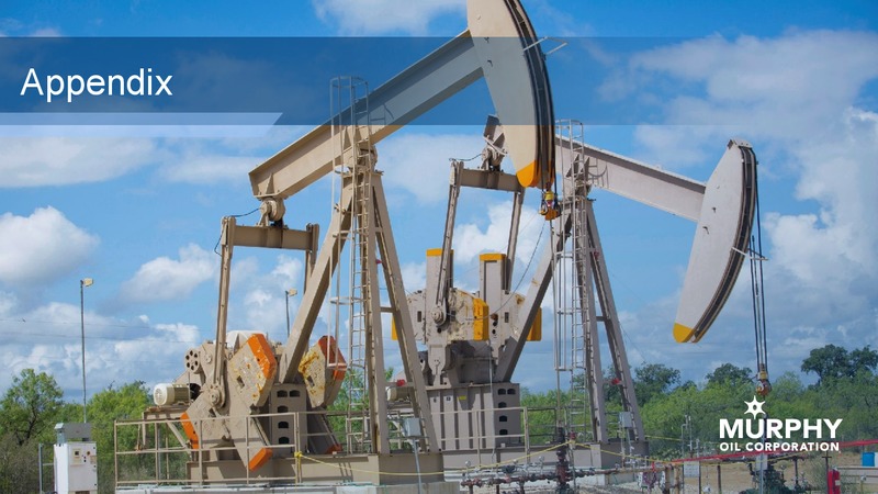 4Q 2019 Earnings Presentation – Murphy Oil Corp – slide 26