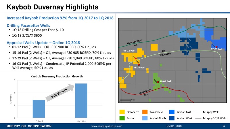 Stephens Second Annual Energy Executive Summit – Murphy Oil Corp – slide 14