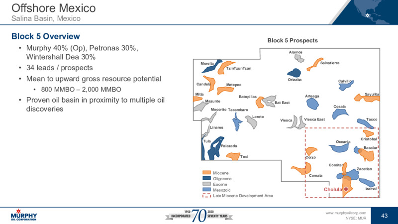 June 2020 Investor Presentation – Murphy Oil Corp – slide 37