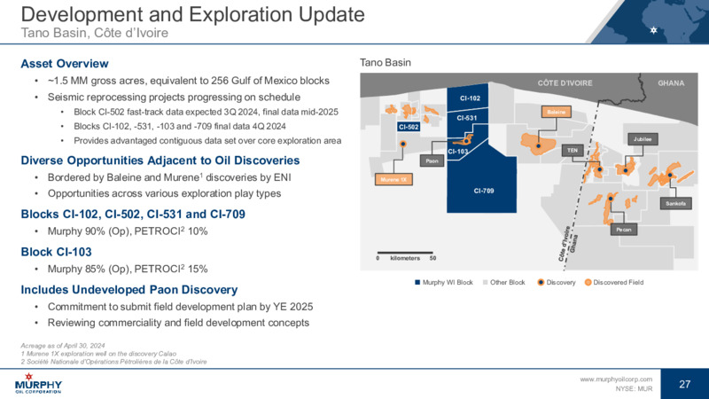 June 2024 Investor Presentation – Murphy Oil Corp – slide 26