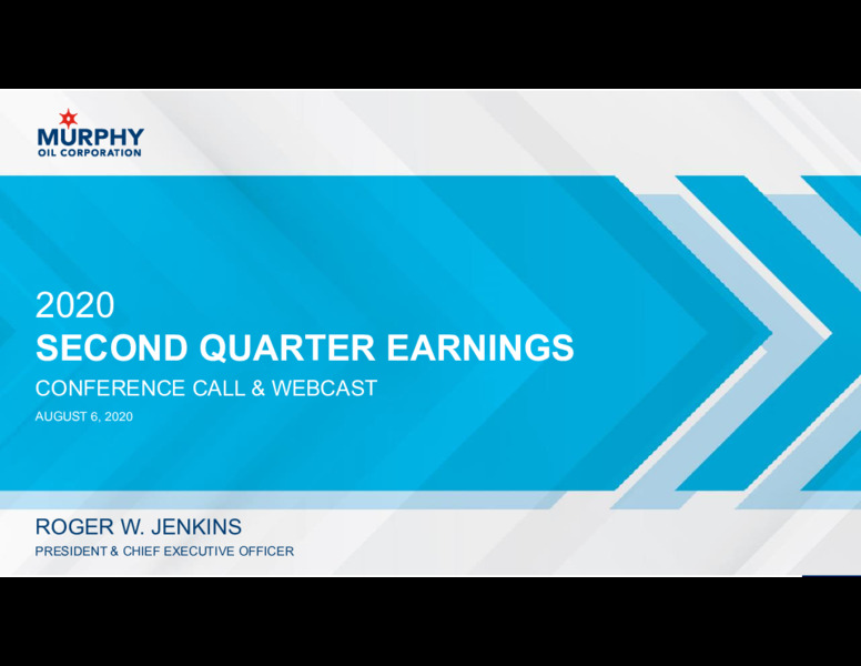 Q2 2020 Earnings Presentation – Murphy Oil Corp – slide 25