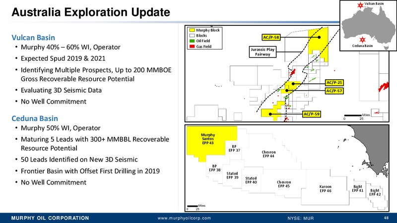 UBS Houston Bus less Tour September 2018 – Murphy Oil Corp – slide 41