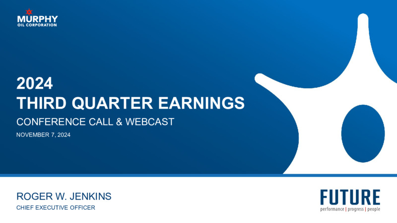 3Q 2024 Earnings Presentation – Murphy Oil Corp – slide 35