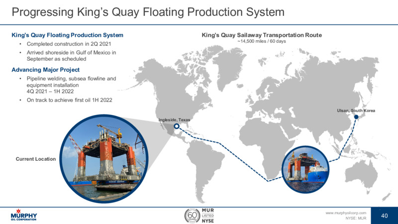 December 2021 Investor Presentation – Murphy Oil Corp – slide 34