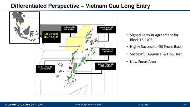 Annual Meeting of Stockholders – Murphy Oil Corp – slide 20