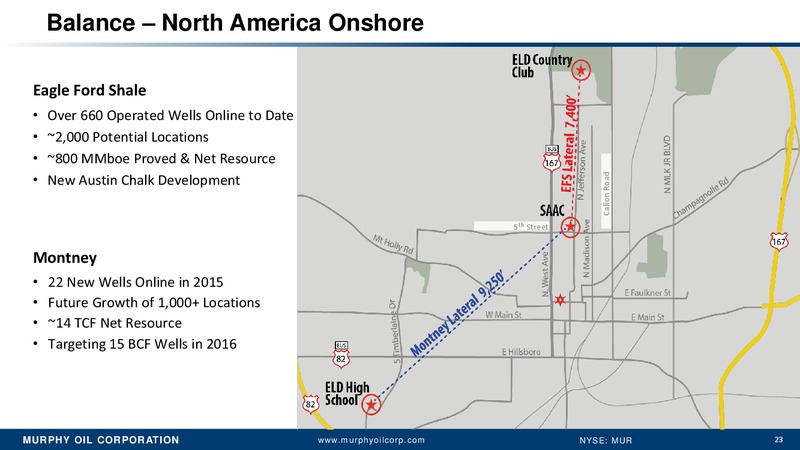 Annual Meeting of Stockholders – Murphy Oil Corp – slide 22