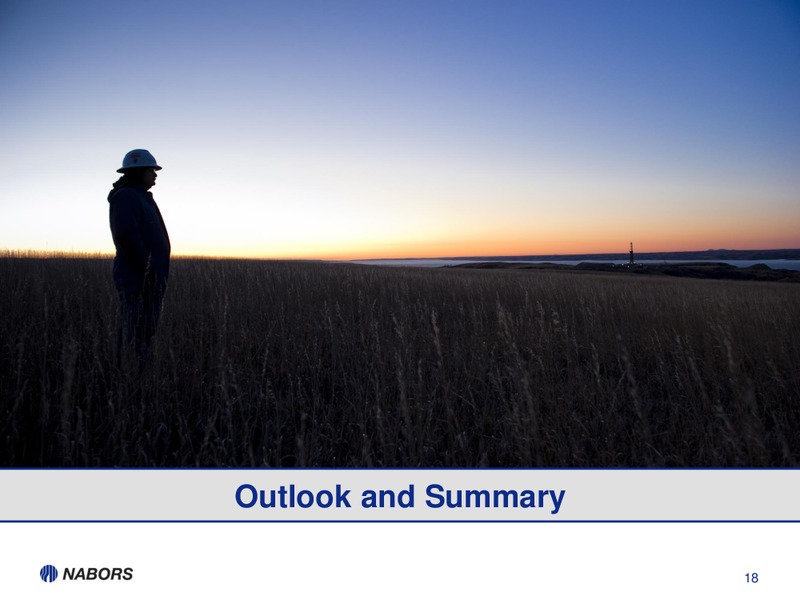 1Q14 EARNINGS PRESENTATION – Nabors Industries Ltd. – slide 17
