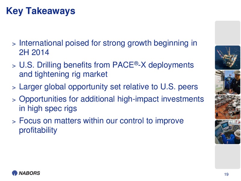 1Q14 EARNINGS PRESENTATION – Nabors Industries Ltd. – slide 18