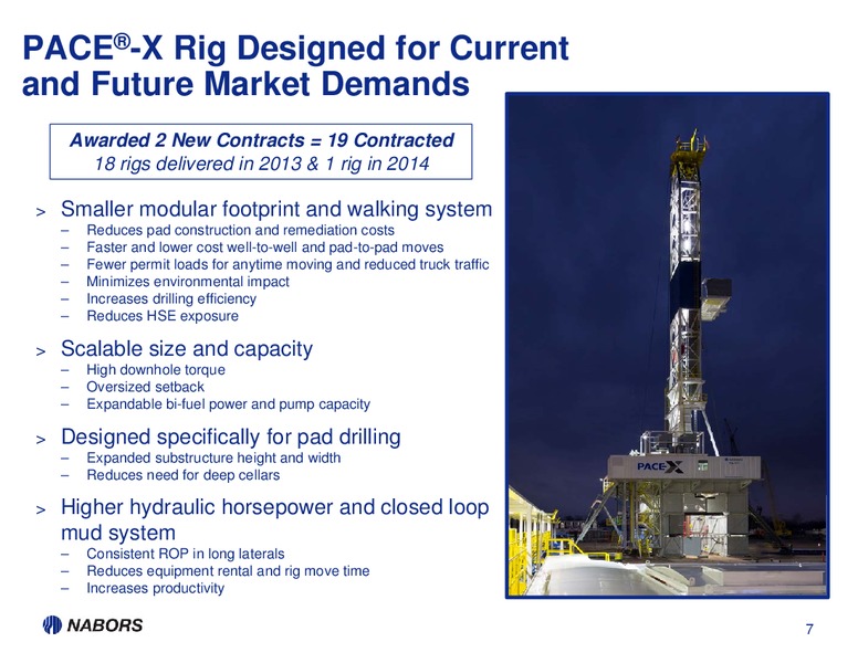 1Q13 EARNINGS PRESENTATION – Nabors Industries Ltd. – slide 6