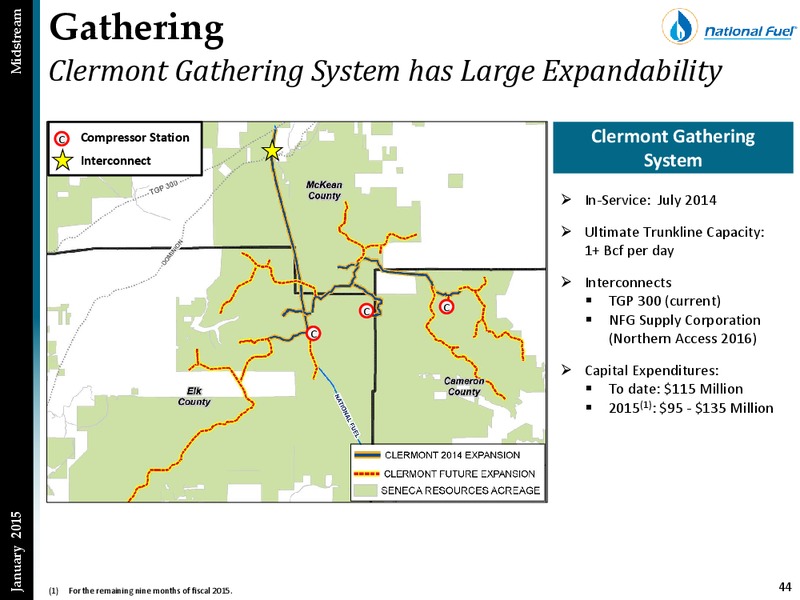 Investor Presentation – National Fuel Gas Co. – slide 43