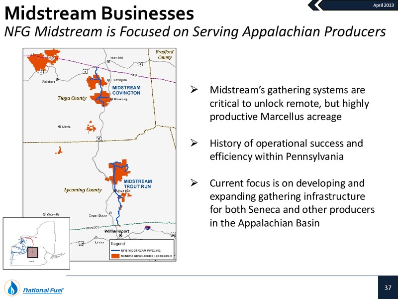 Investor Presentation – National Fuel Gas Co. – slide 36