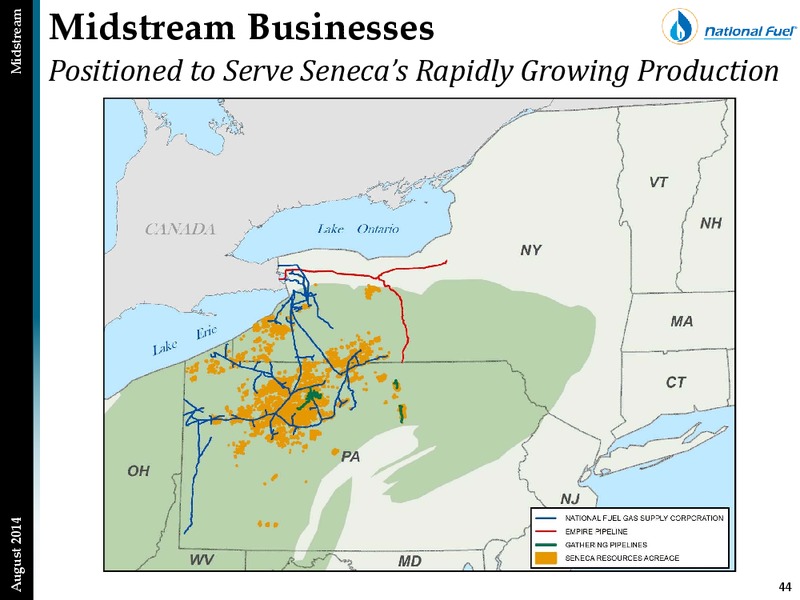 Third Quarter Update – National Fuel Gas Co. – slide 43