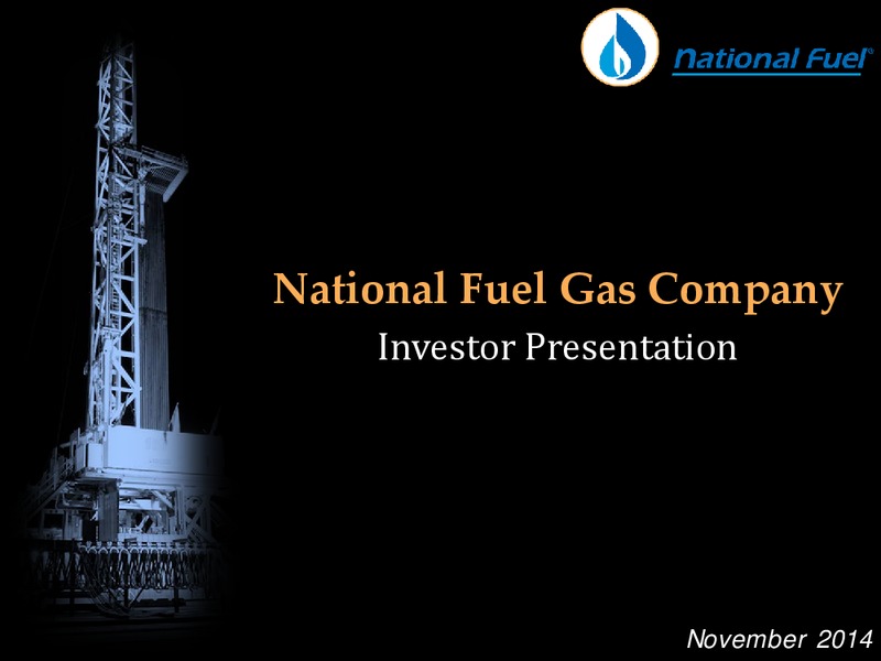 Fourth Quarter Update – National Fuel Gas Co. – slide 1