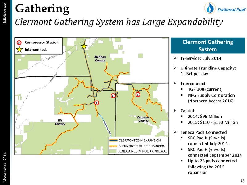 Fourth Quarter Update – National Fuel Gas Co. – slide 40
