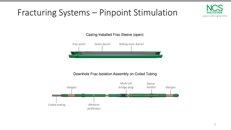 February 2019 Investor Update – NCS Multistage – slide 5