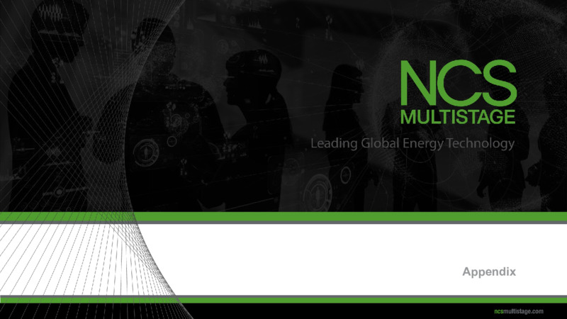 March 2022 Investor Update – NCS Multistage – slide 20