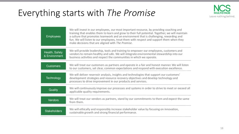 June 2018 JP Morgan Energy Conference – NCS Multistage – slide 17