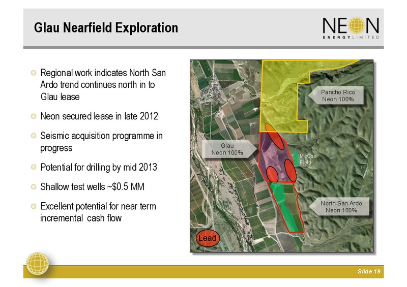 INVESTOR PRESENTATION – Neon Energy Ltd. – slide 18