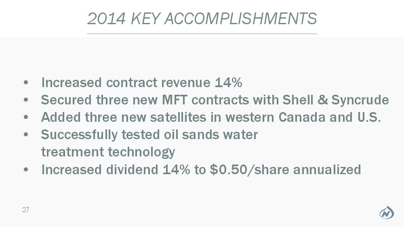 SCOTIA HOWARD WEIL INVESTOR CONFERENCE – Newalta Corp. – slide 28