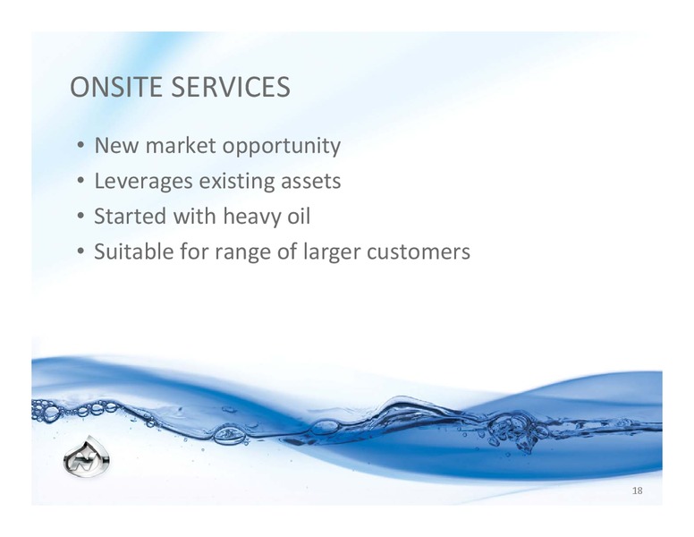 AUGUST 2010 INVESTOR PRESENTATION – Newalta Corp. – slide 18