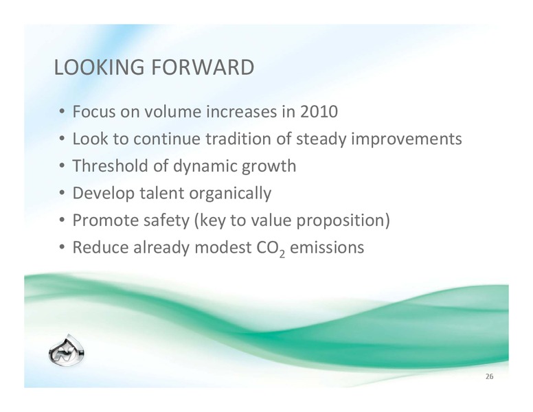 AUGUST 2010 INVESTOR PRESENTATION – Newalta Corp. – slide 26