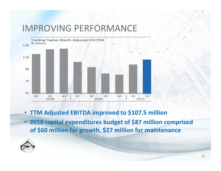 AUGUST 2010 INVESTOR PRESENTATION – Newalta Corp. – slide 28
