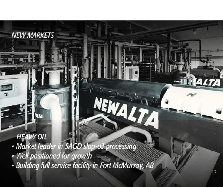 SUMMER 2014 – Newalta Corp. – slide 17