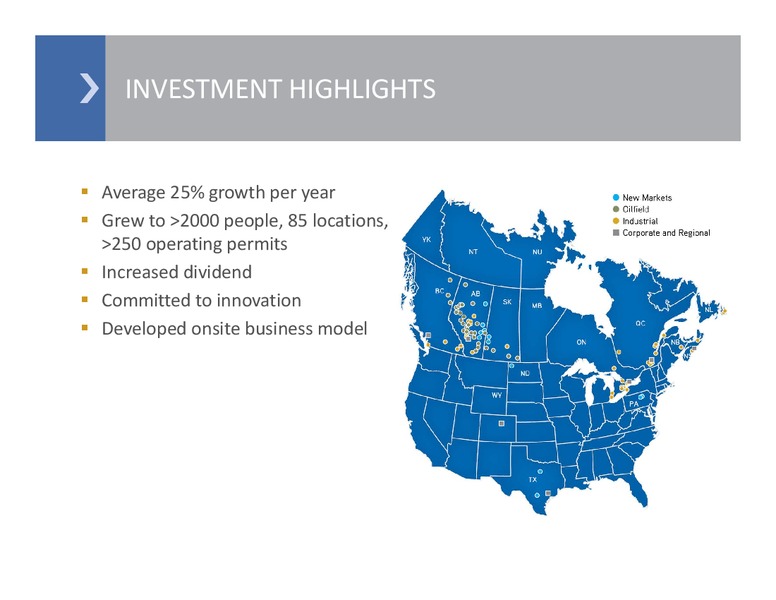 AUGUST 2013 INVESTOR PRESENTATION – Newalta Corp. – slide 3