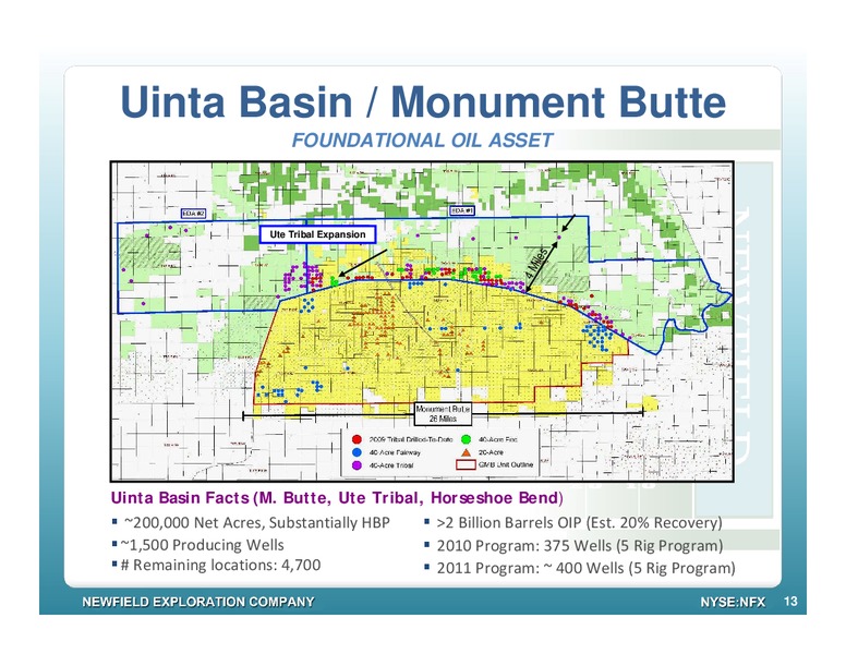 CREDIT SUISSE ENERGY SUMMIT – Newfield Exploration Co. – slide 13