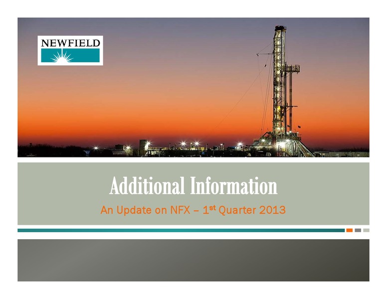 UBS GLOBAL OIL AND GAS CONFERENCE – Newfield Exploration Co. – slide 16