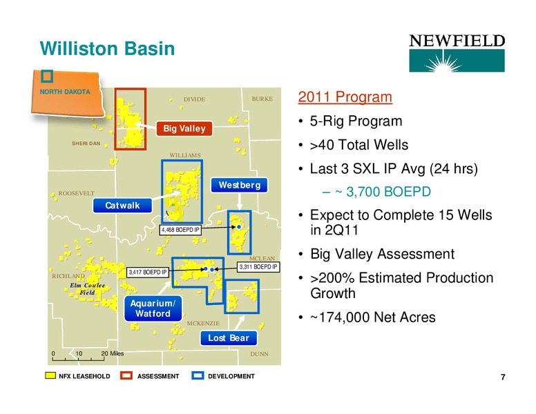 UBS GLOBAL OIL AND GAS CONFERENCE – Newfield Exploration Co. – slide 7