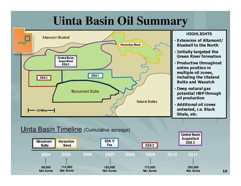BARCLAYS CAPITAL CEO ENERGY CONFERENCE – Newfield Exploration Co. – slide 10
