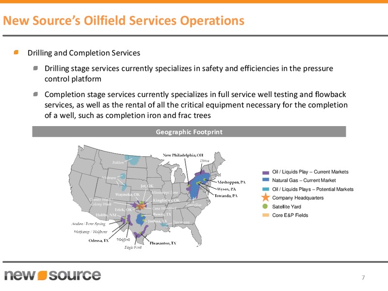 Investor Presentation – New Source Energy Partners L.P. – slide 6