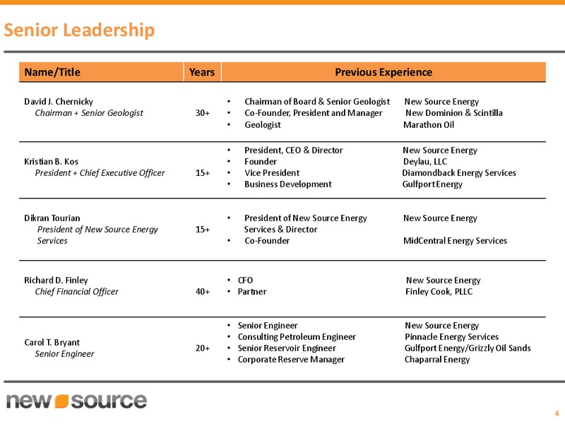 Investor Presentation – New Source Energy Partners L.P. – slide 3